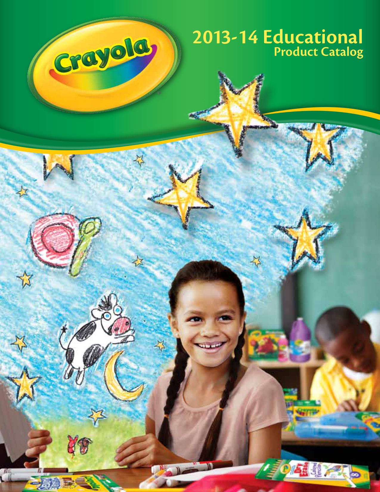 128 Crayons coloring page preview