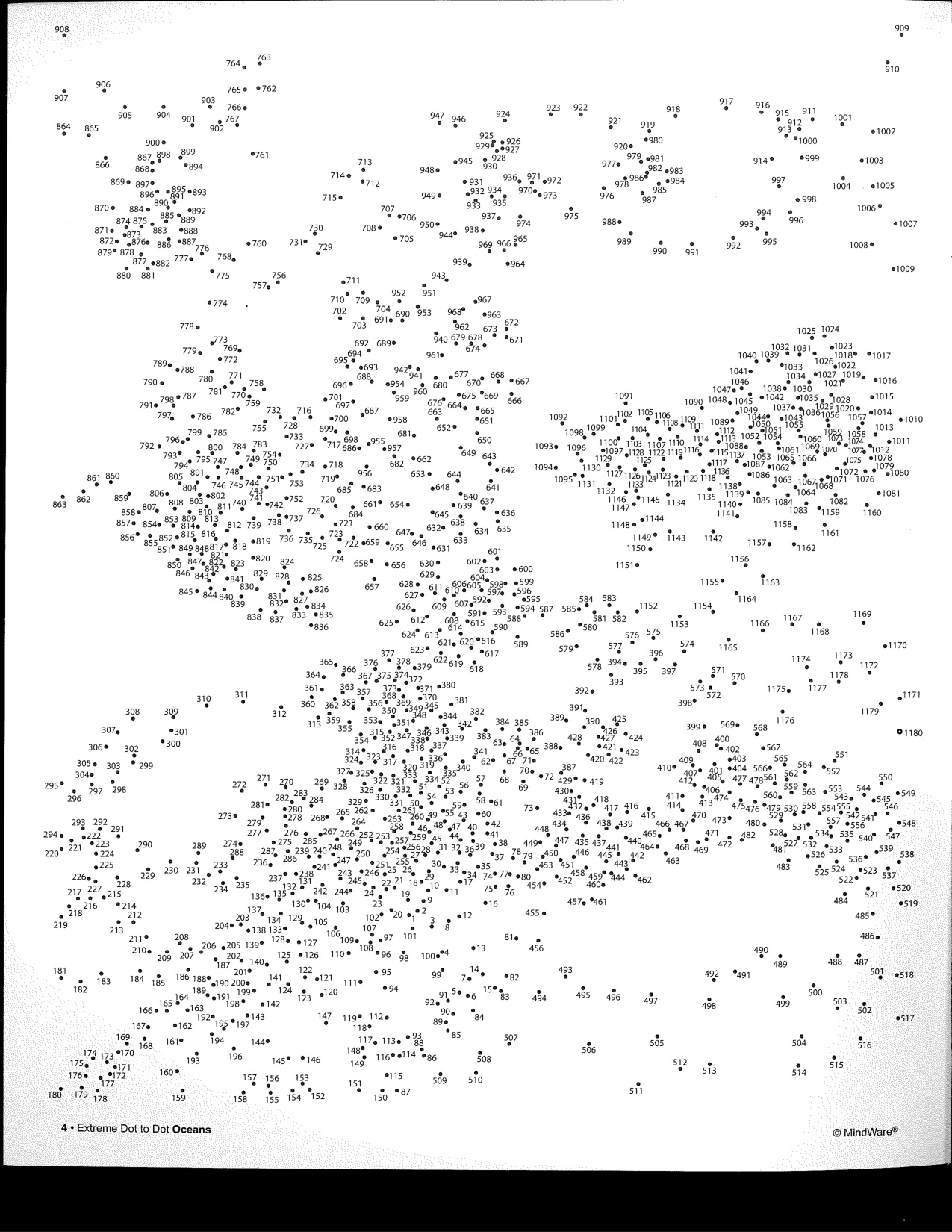 Advanced Color By Number Printable coloring page preview