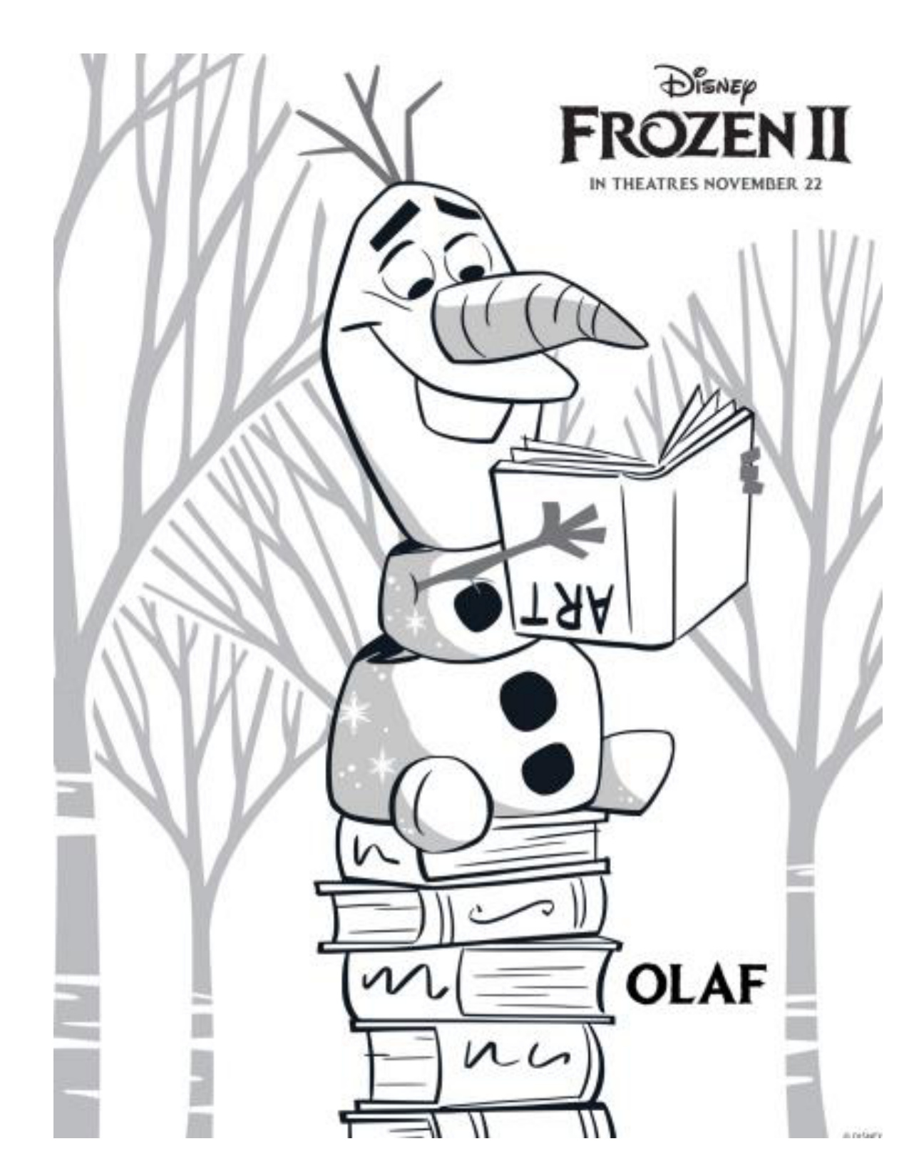 Anna Colouring coloring page preview