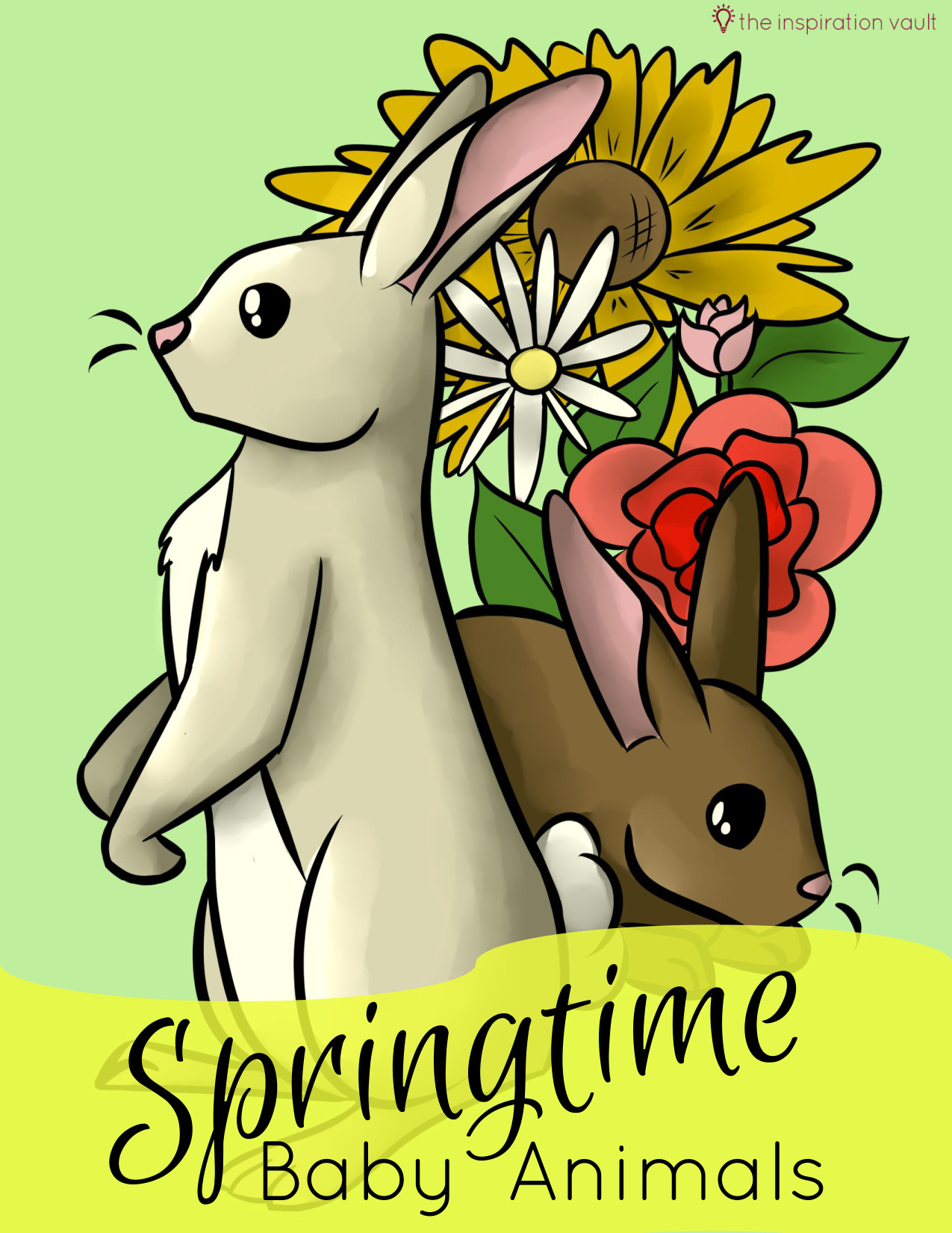 Baby Animals Coloring Sheet coloring page preview
