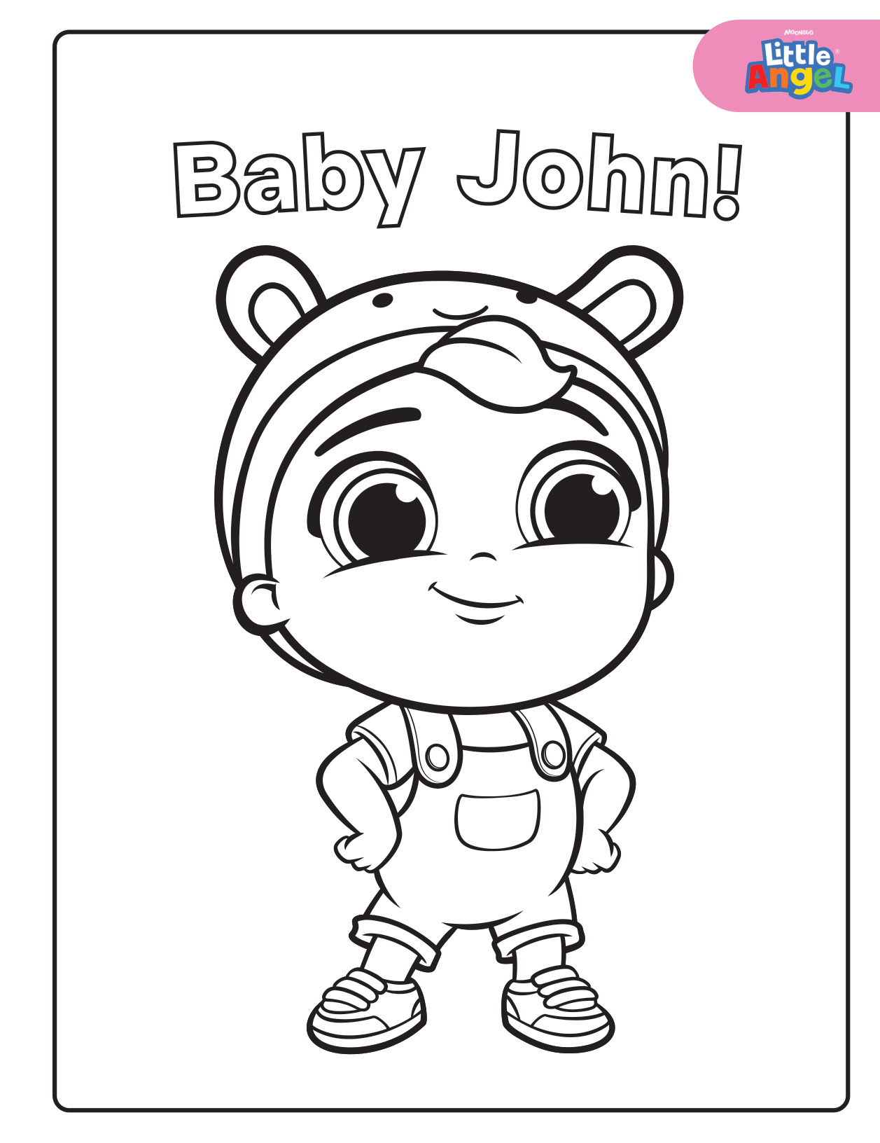 Baby Colouring Pages coloring page preview