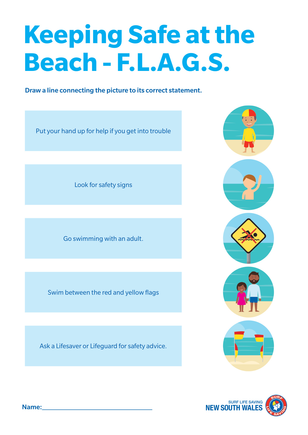 Beach Pictures To Colour coloring page preview