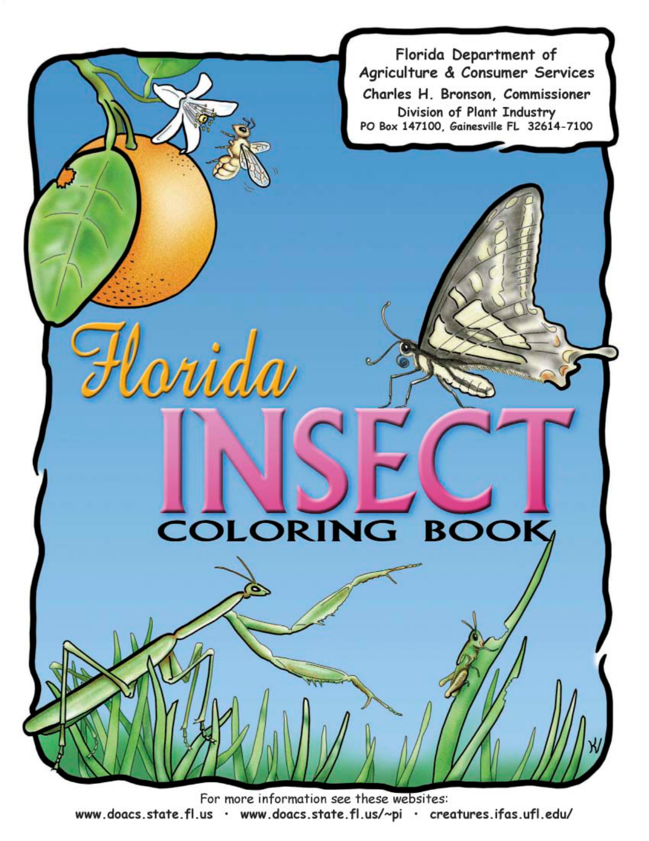 Bugs Coloring Pages coloring page preview