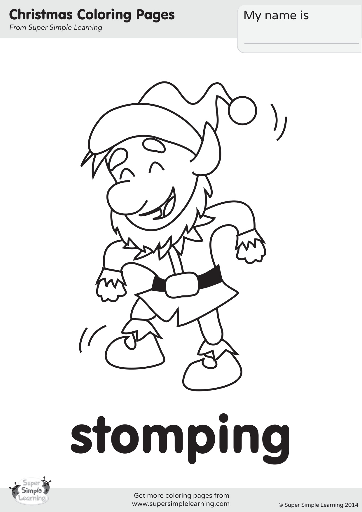 Christmas Coloring Pages Pdf coloring page preview