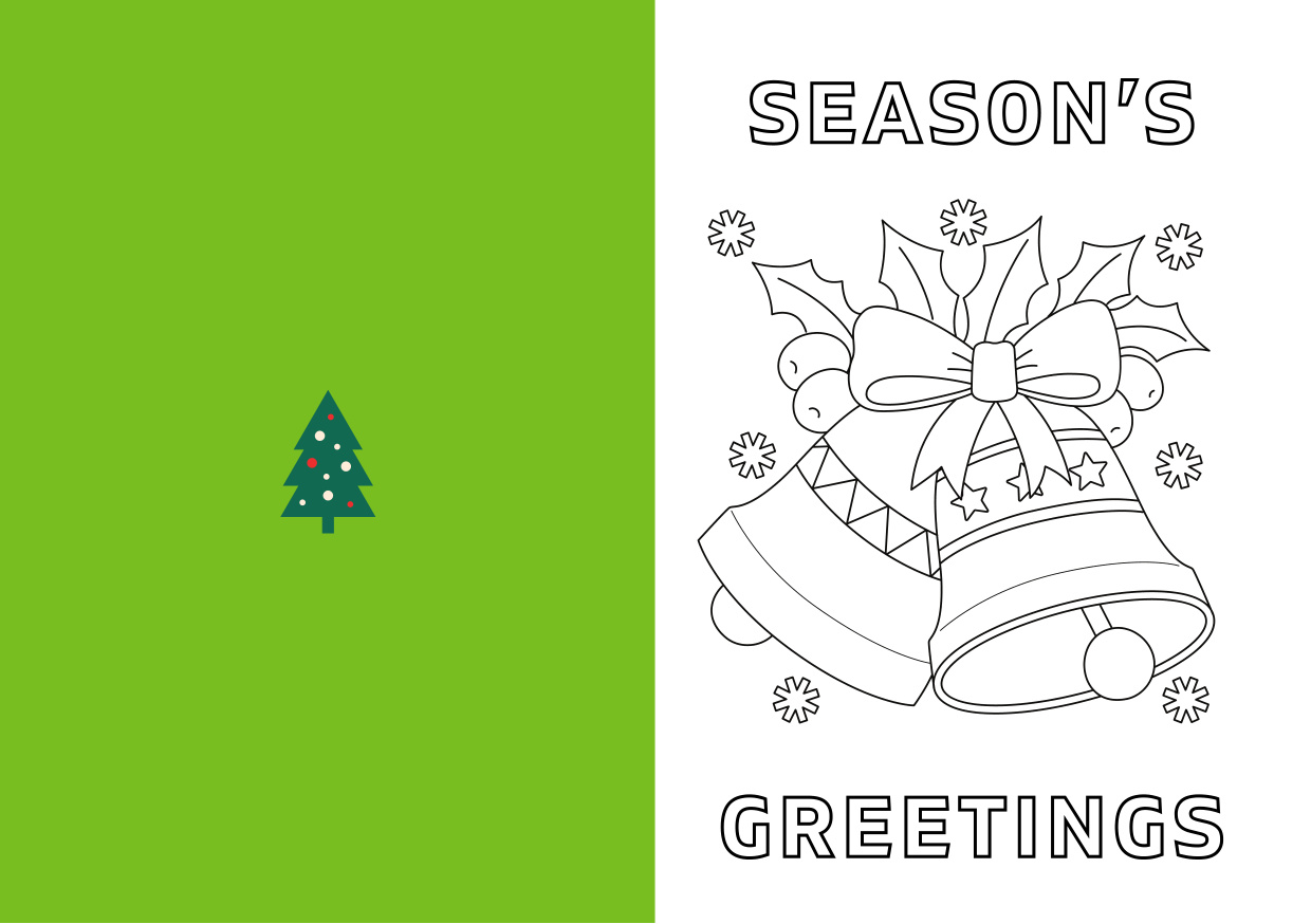 Christmas Mindfulness Colouring coloring page preview