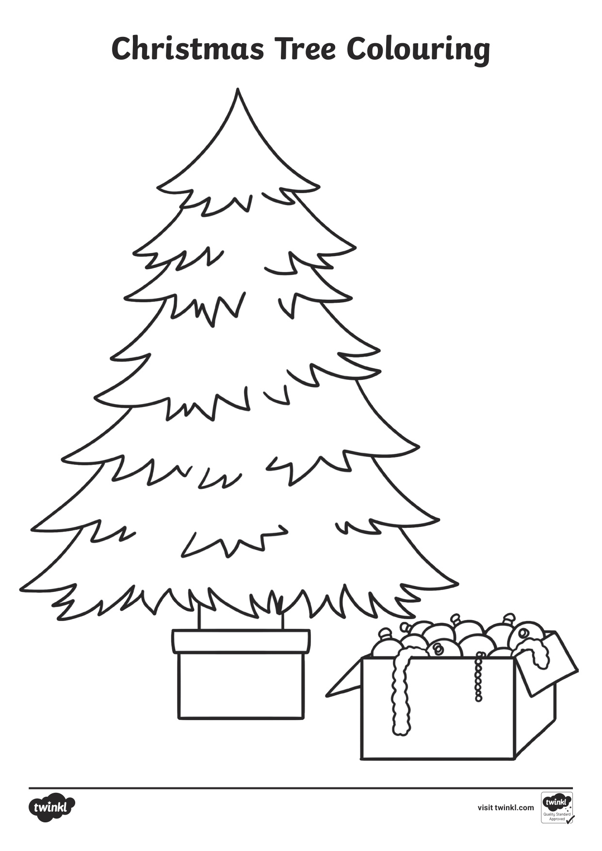 Christmas Pictures To Colour And Print coloring page preview