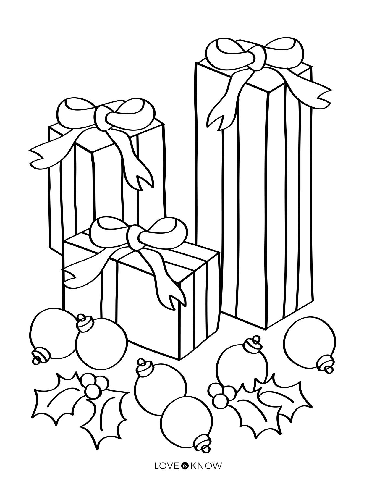Christmas Pictures To Print coloring page preview