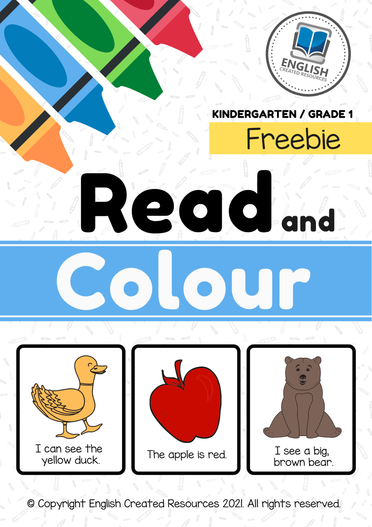Color Worksheets For Grade 1 coloring page preview