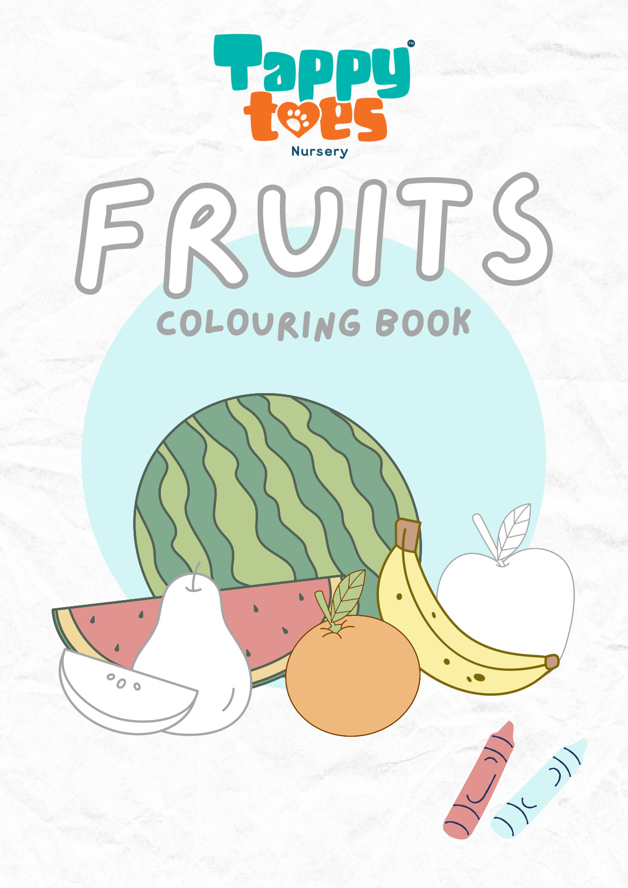 Coloring Drawing Worksheet For Nursery coloring page preview