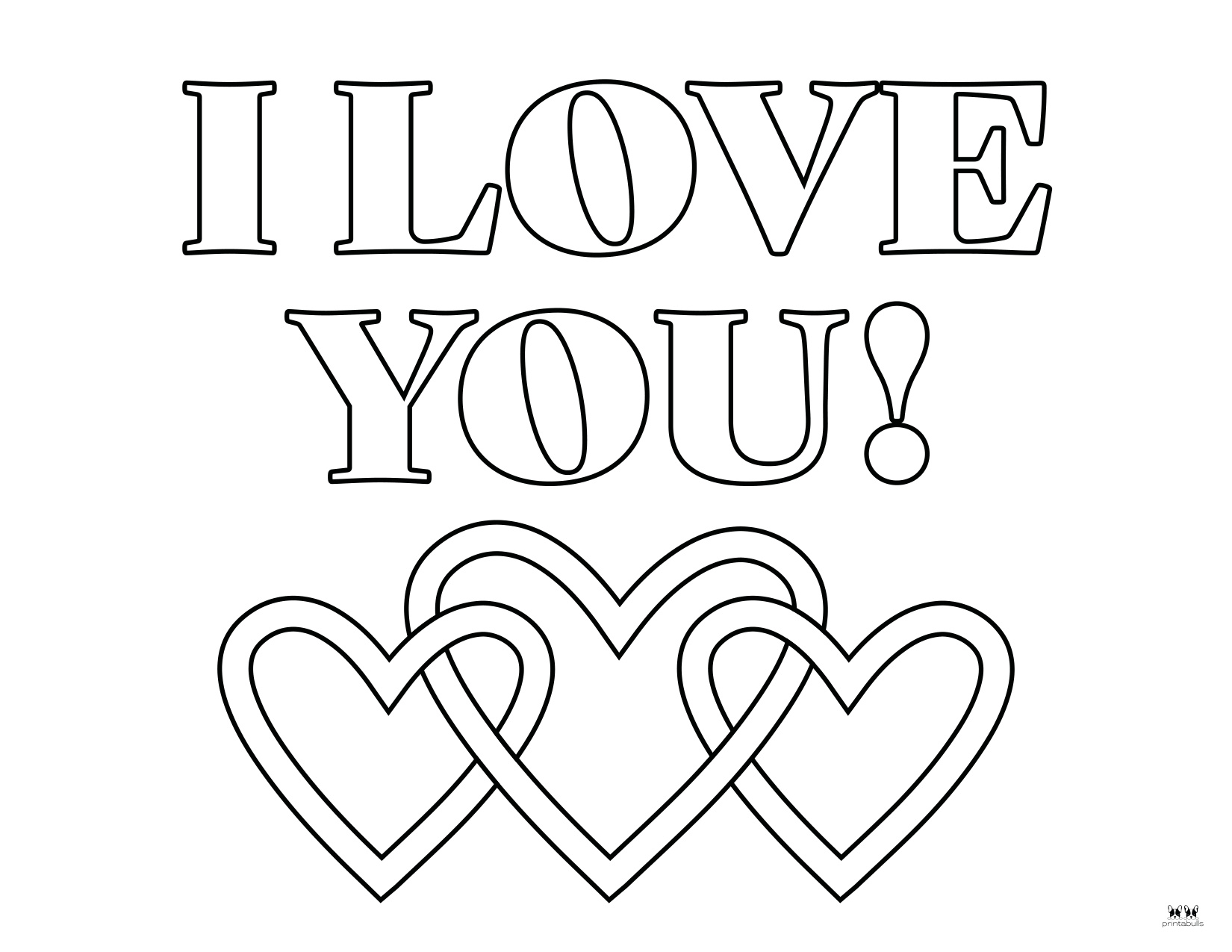 Coloring Page Love coloring page preview