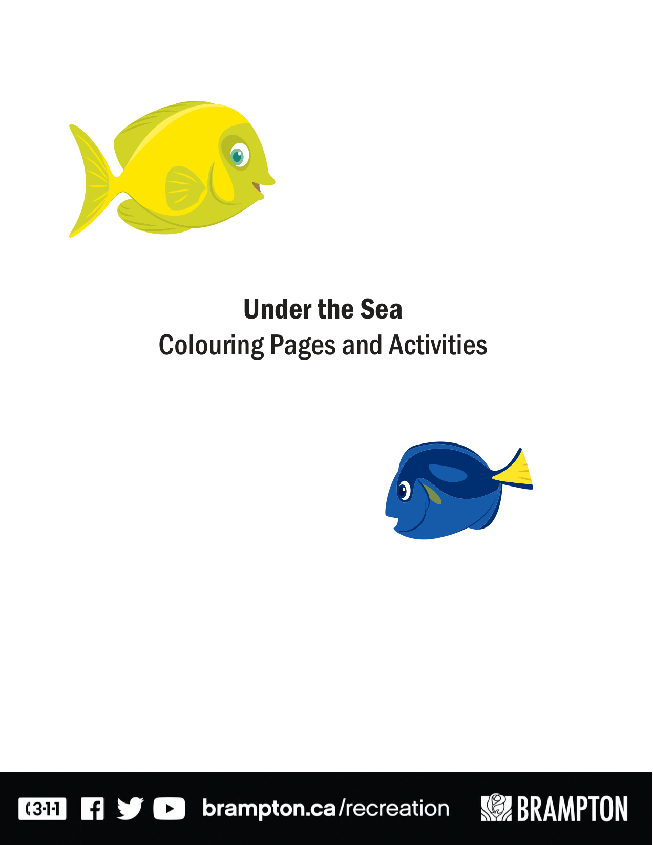 Coloring Page Under The Sea coloring page preview