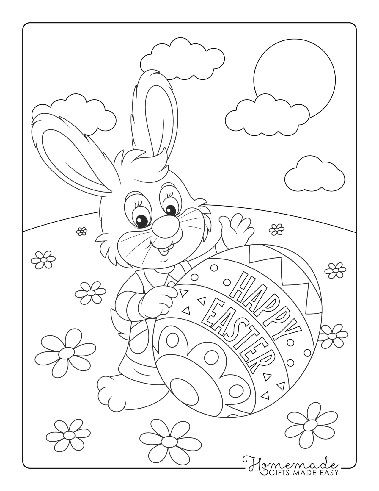 Coloring Pages Easter coloring page preview