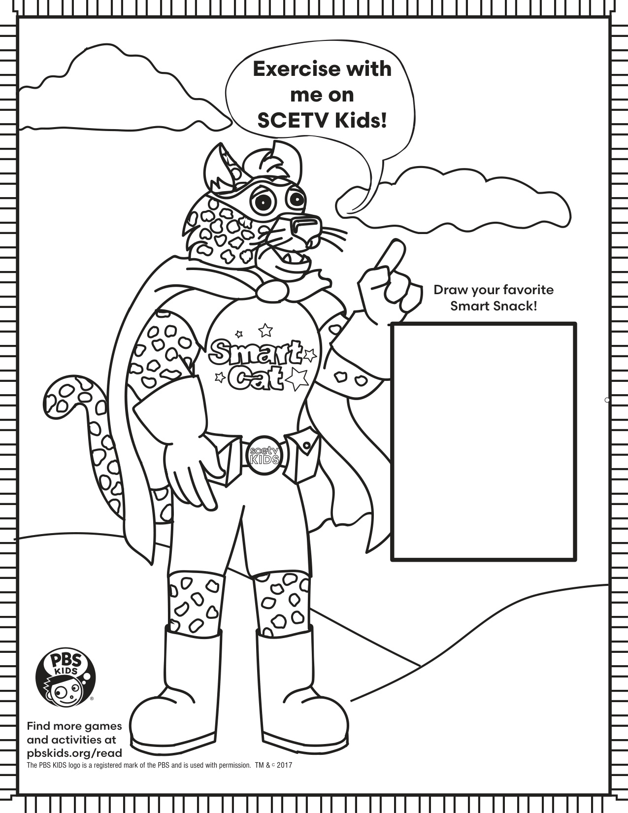 Coloring Sheet Cat coloring page preview