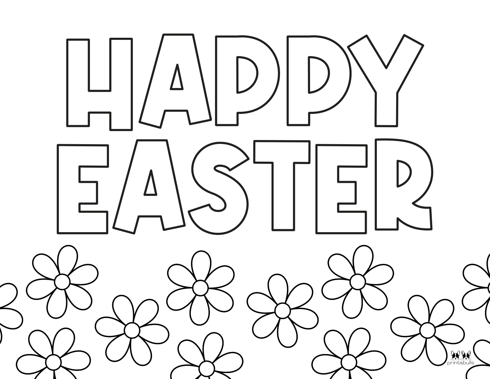 Easter Coloring Page coloring page preview
