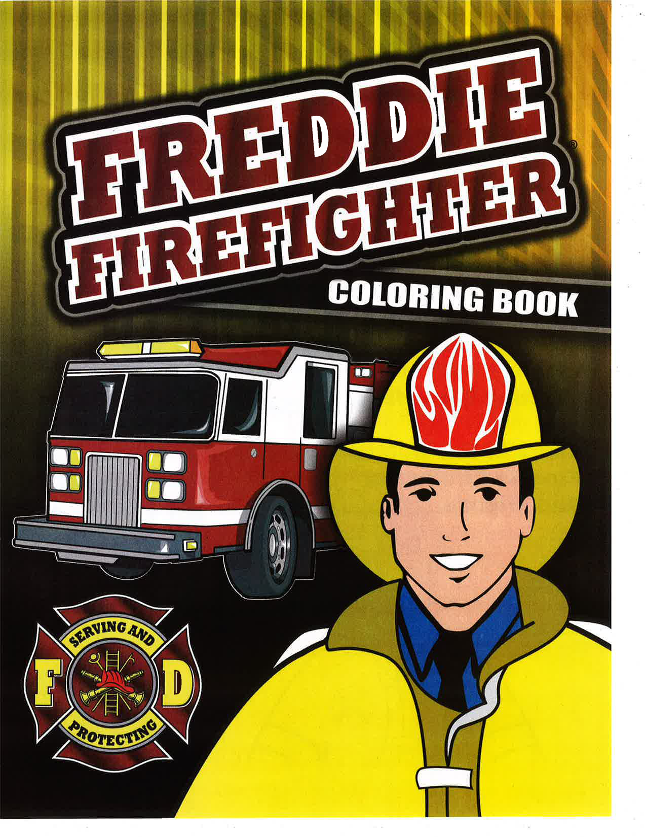 Fire Fighter Coloring Pages coloring page preview