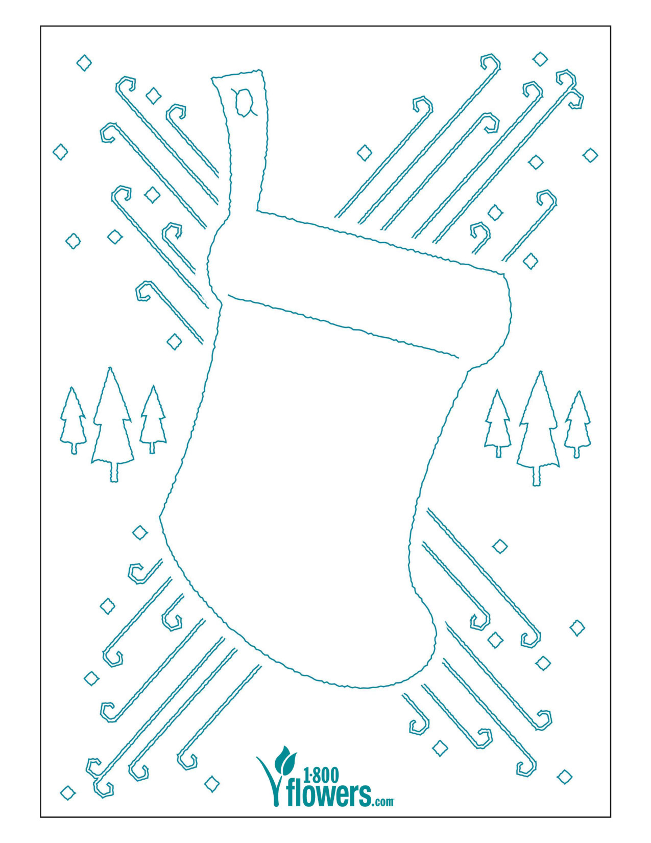 Flowers Coloring Sheet Printable coloring page preview