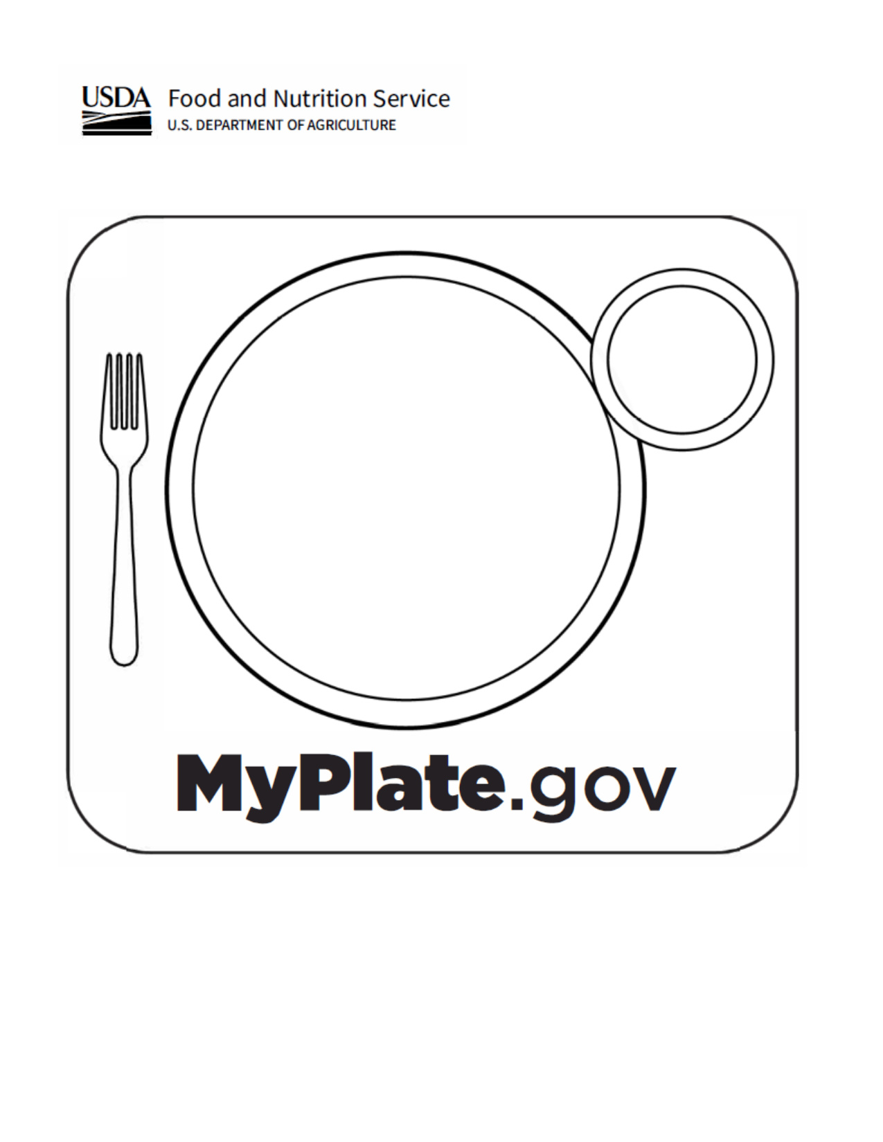 Food Coloring Sheets coloring page preview