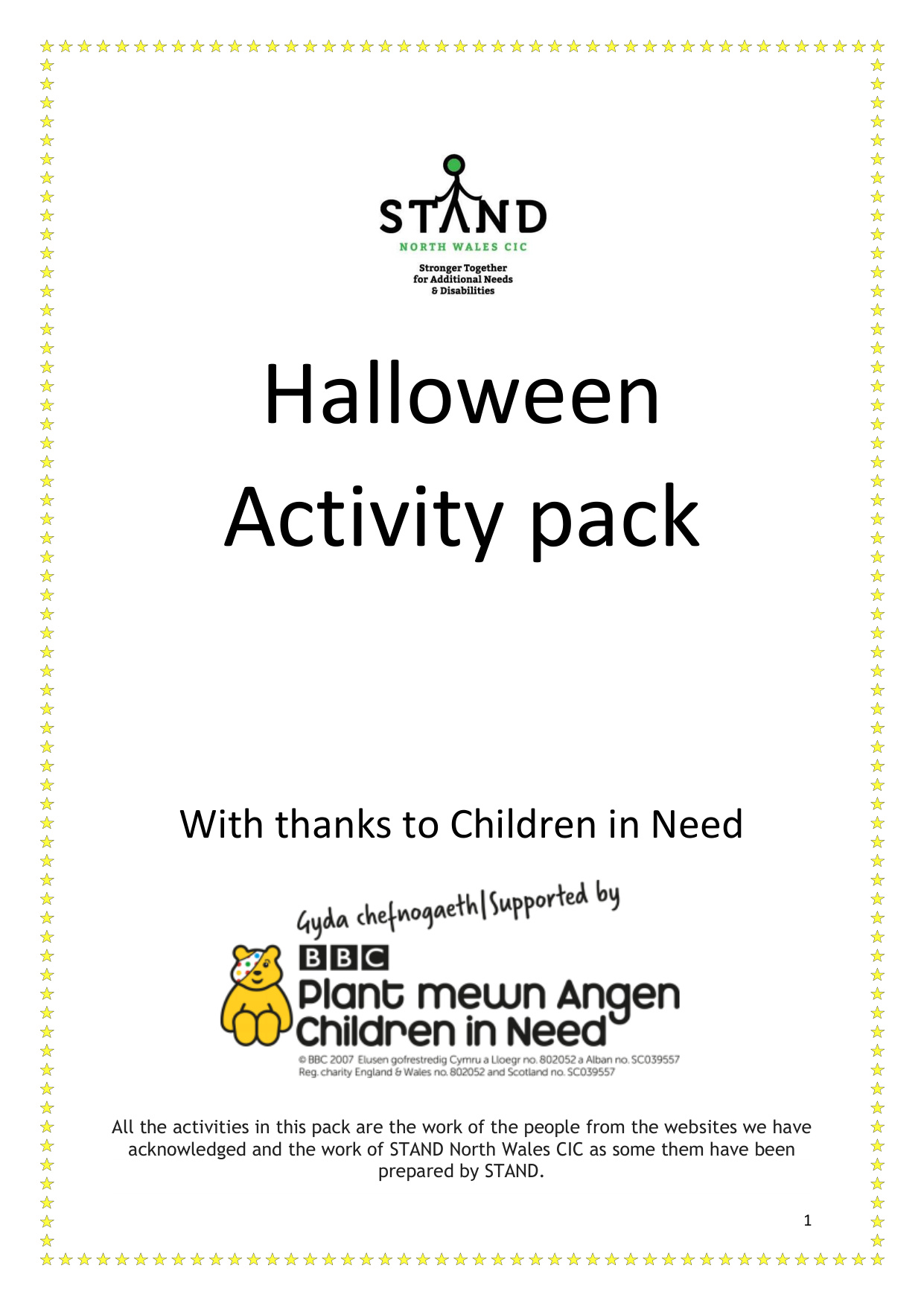 Free Halloween Activity Printables coloring page preview