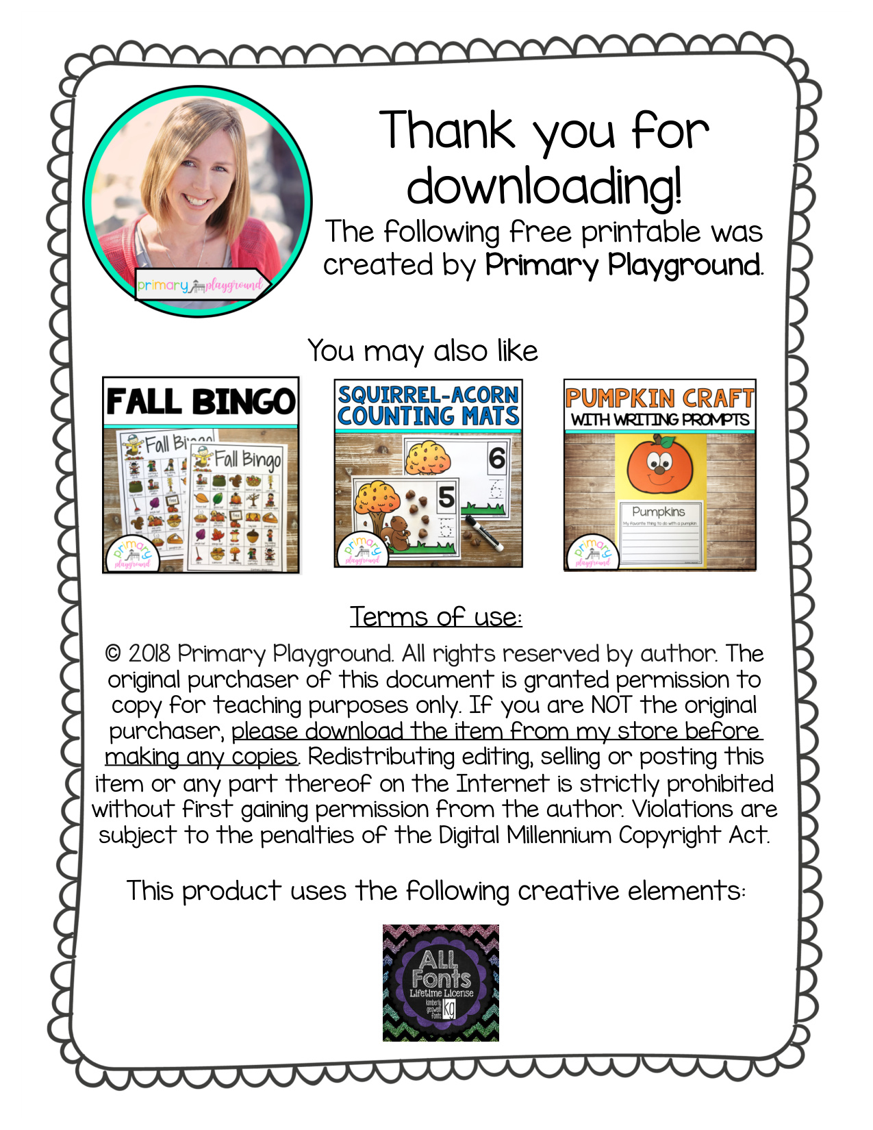 Free Printable Scarecrow coloring page preview
