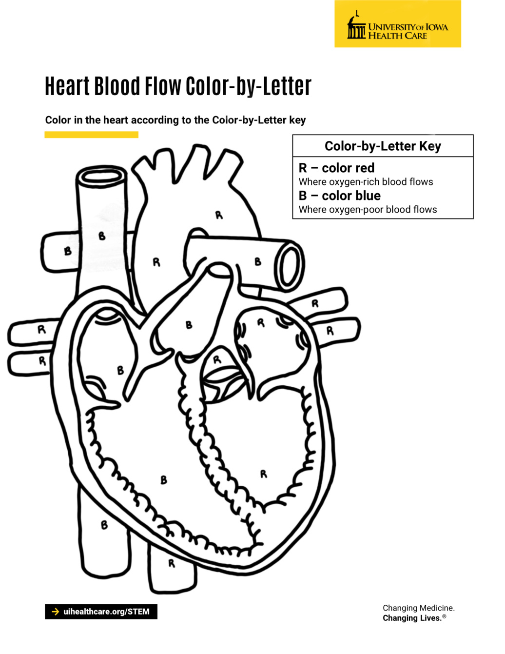 Heart Colouring In coloring page preview