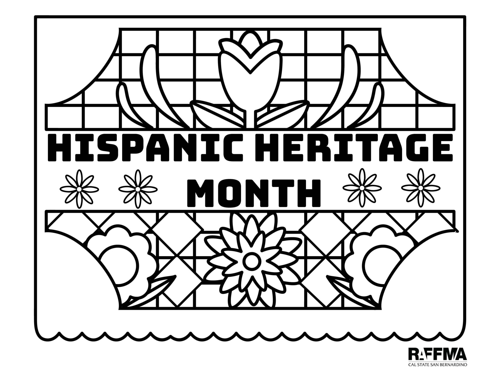 Hispanic Heritage Coloring Pages coloring page preview