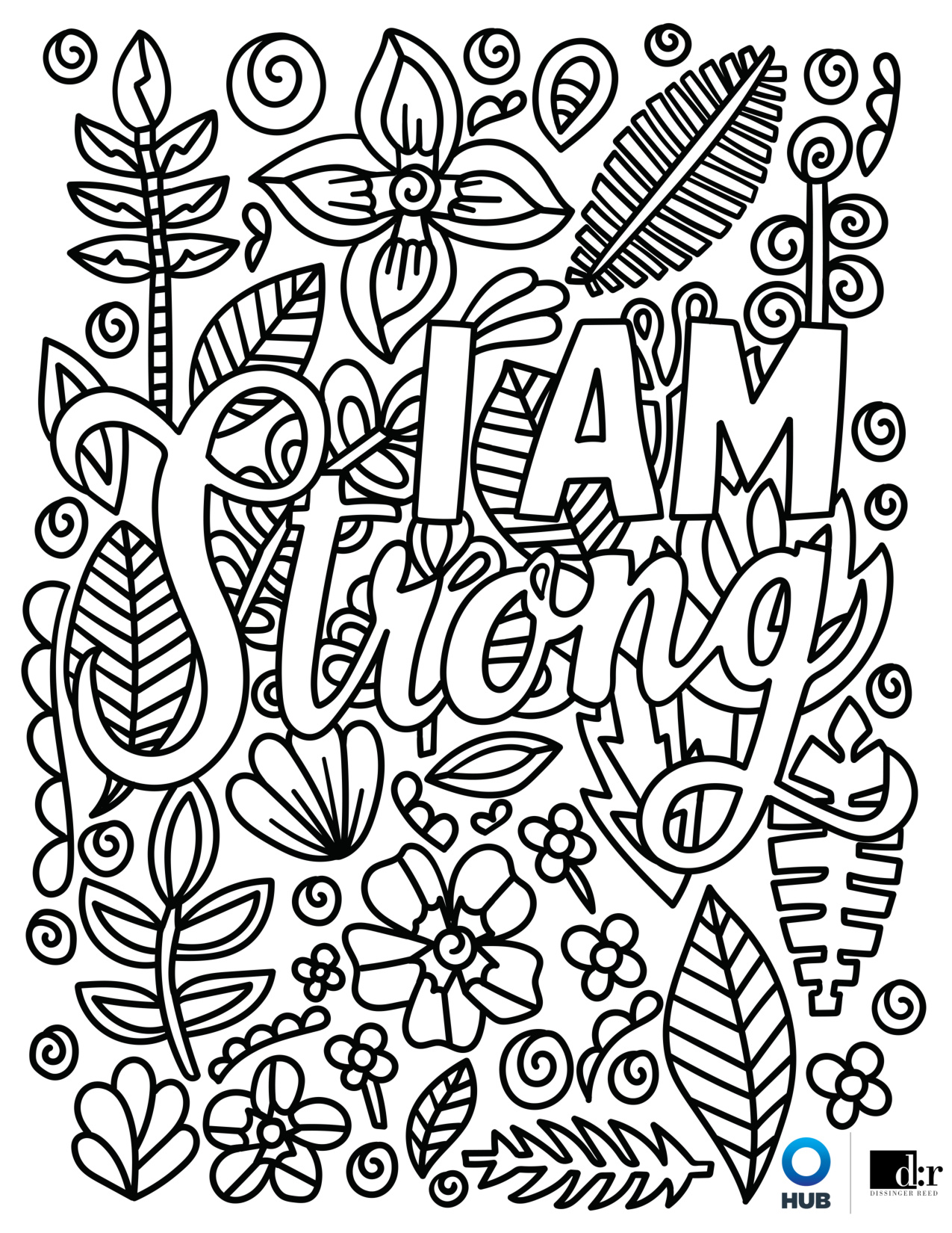 I Am Coloring Pages coloring page preview