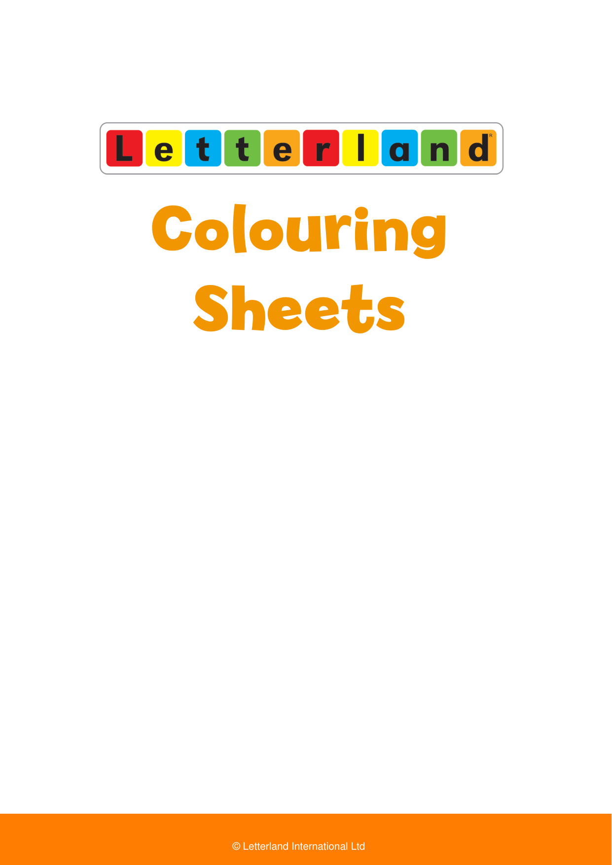 I Colouring Pages coloring page preview