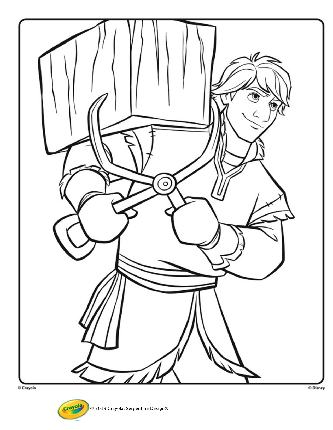 Ice Coloring Page coloring page preview