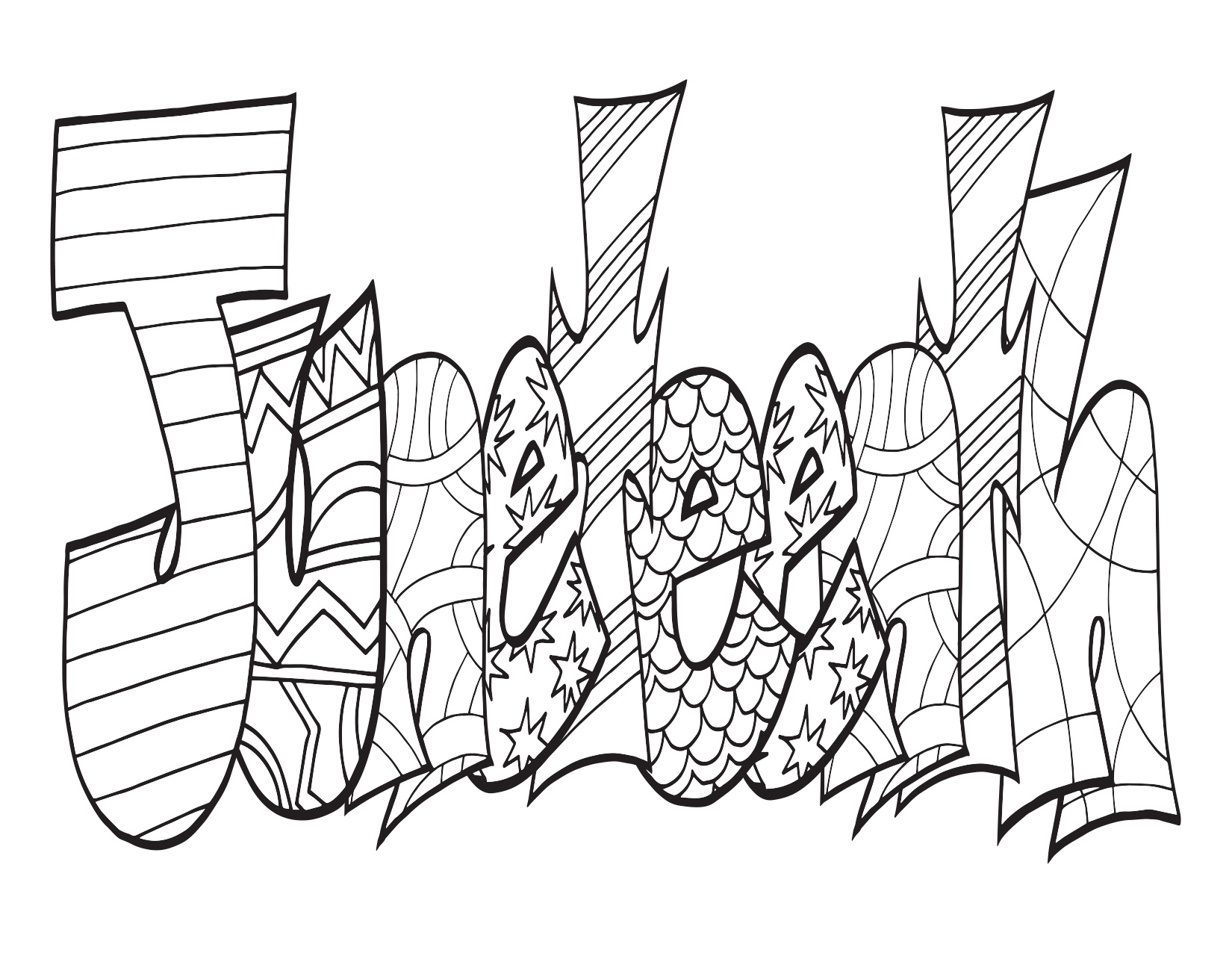 Juneteenth Activity Sheets coloring page preview
