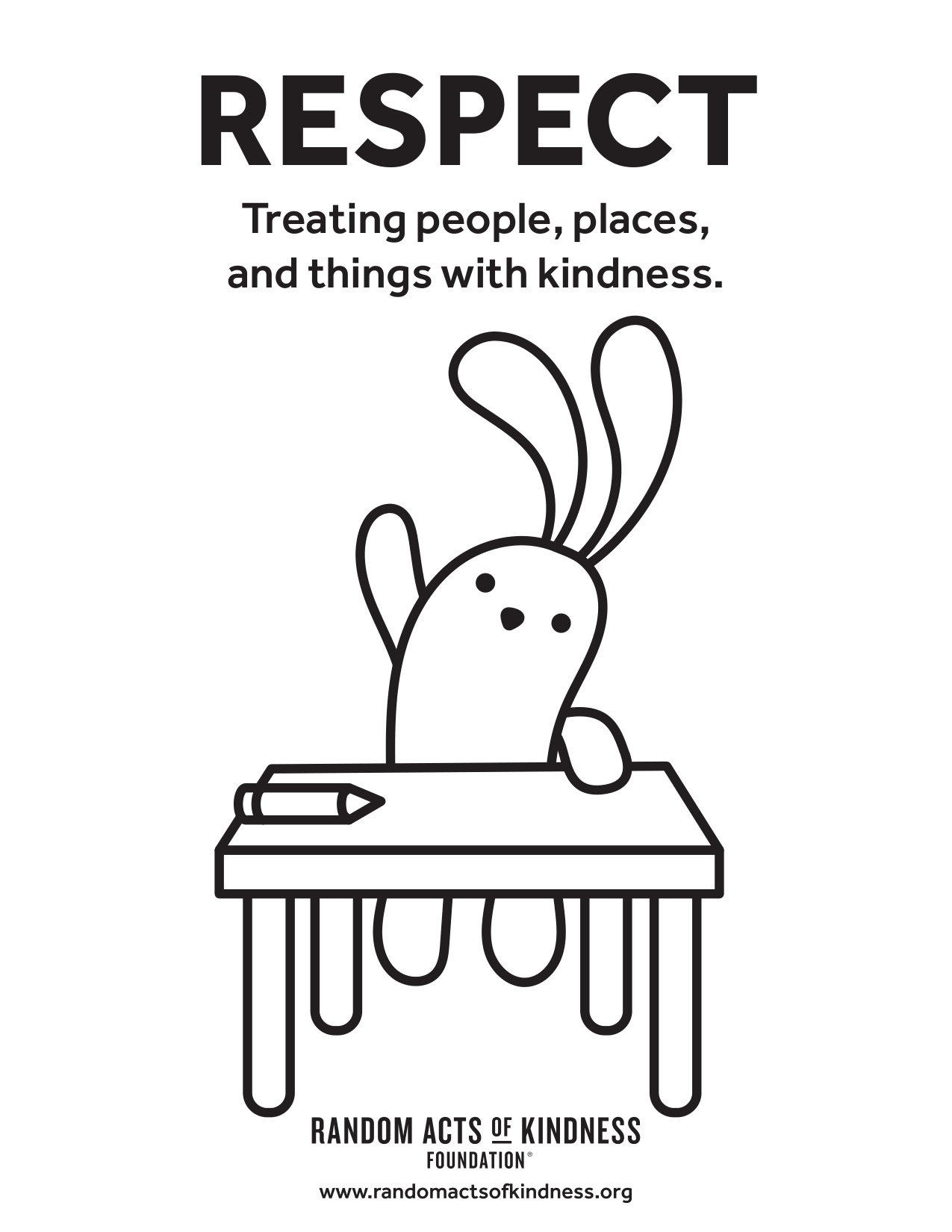 Kindess Coloring Pages coloring page preview