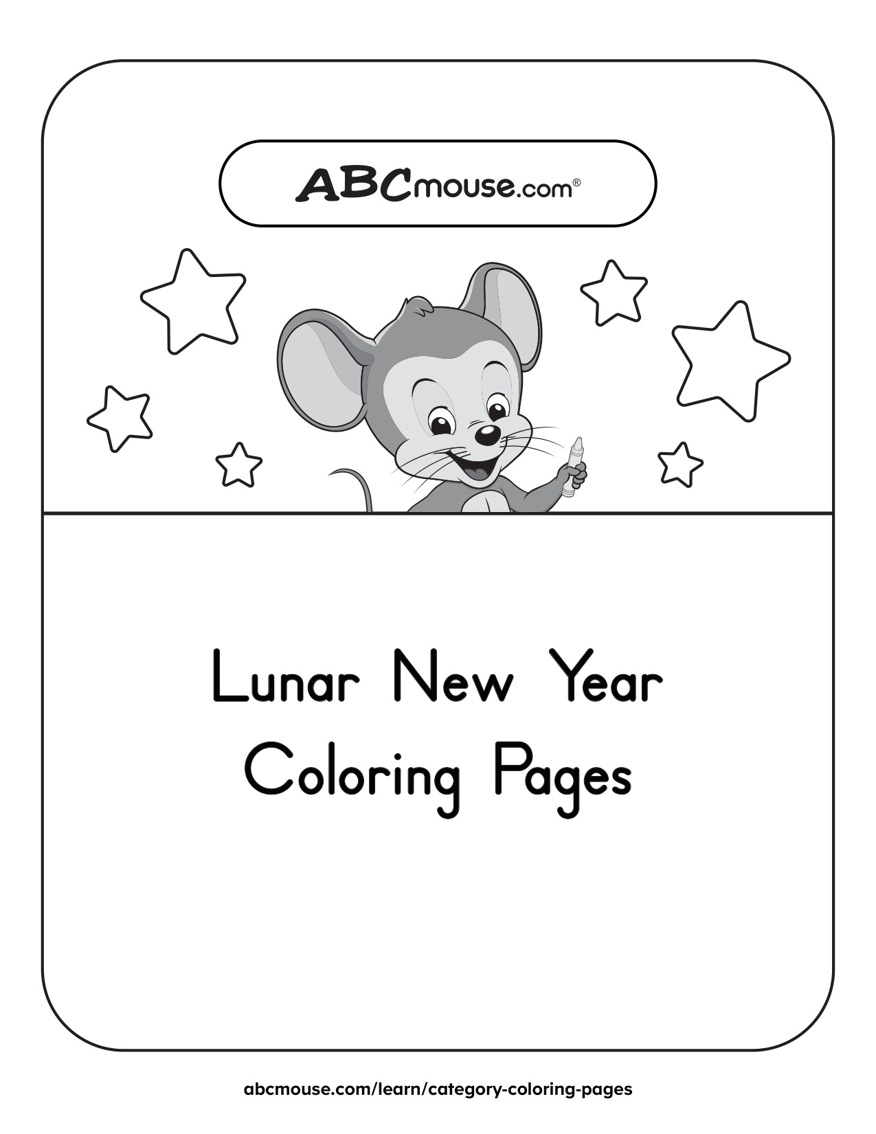 Lunar New Year Coloring Pages coloring page preview