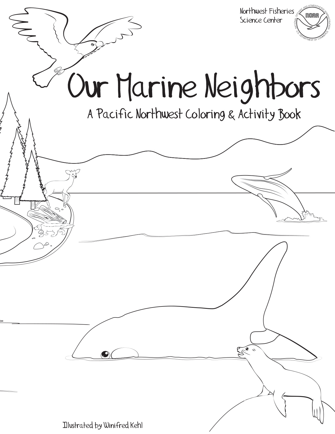 Marine Coloring Pages coloring page preview