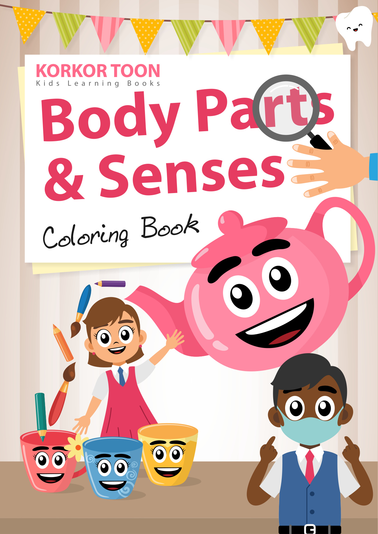My Body Coloring Pages Preschool coloring page preview