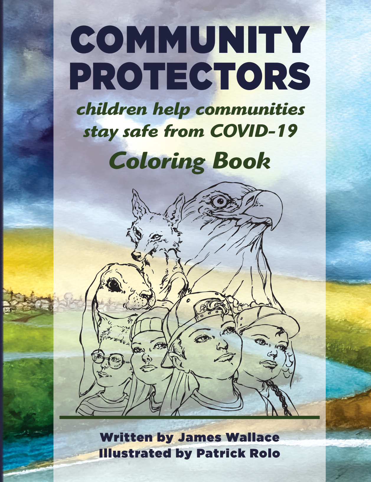 My Community Coloring Pages coloring page preview