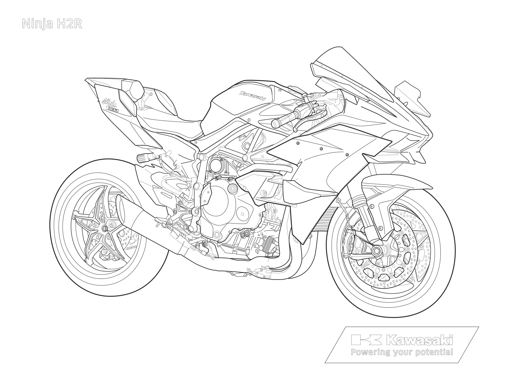 Ninja Coloring Pages Free Printable coloring page preview