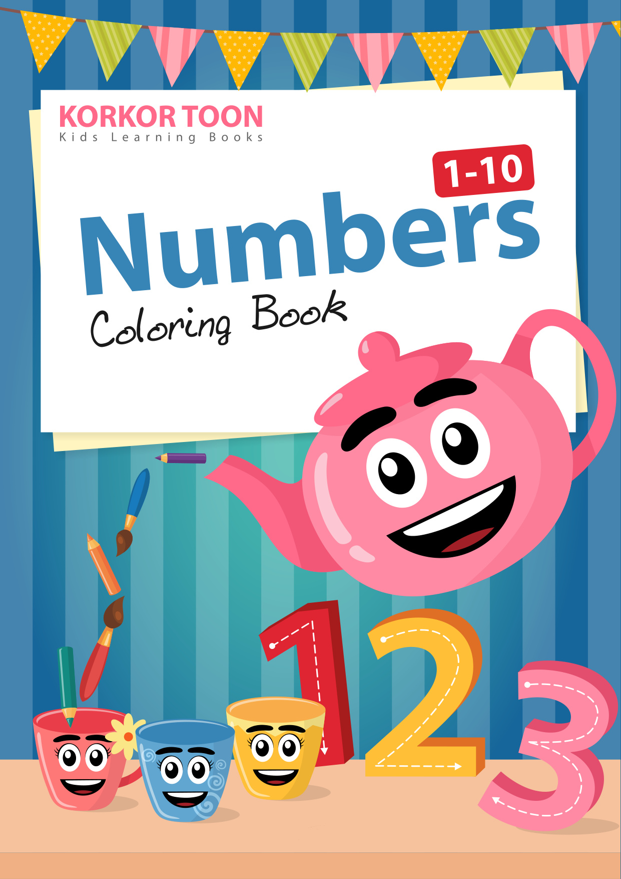 Number 6 Coloring Pages For Toddlers coloring page preview