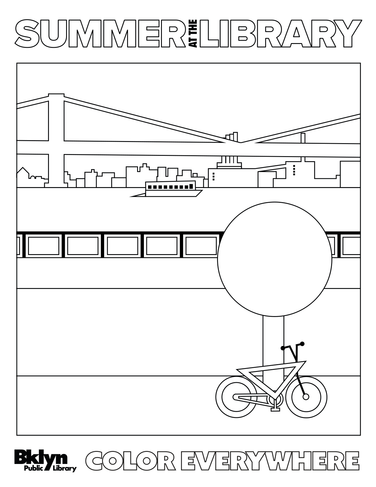 Park Coloring coloring page preview