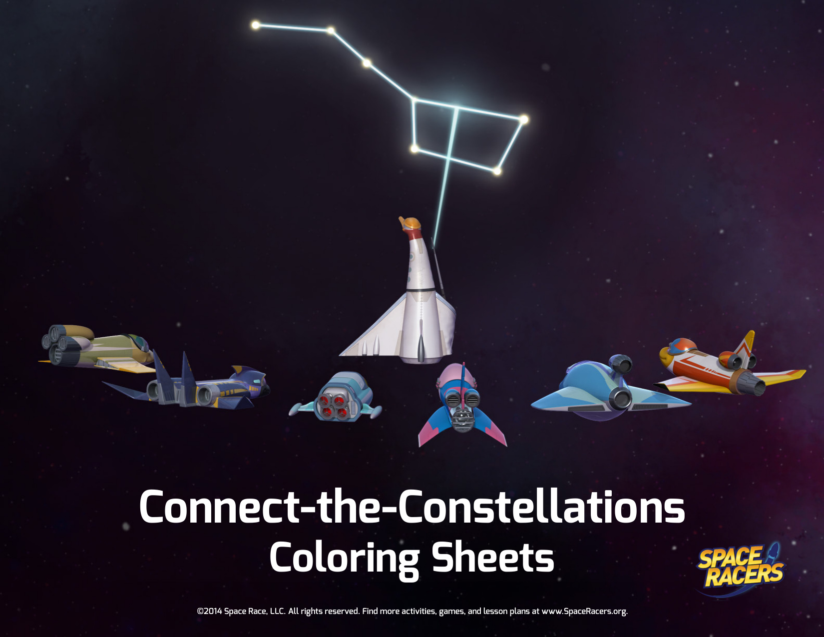 Printable Constellation Coloring Pages coloring page preview