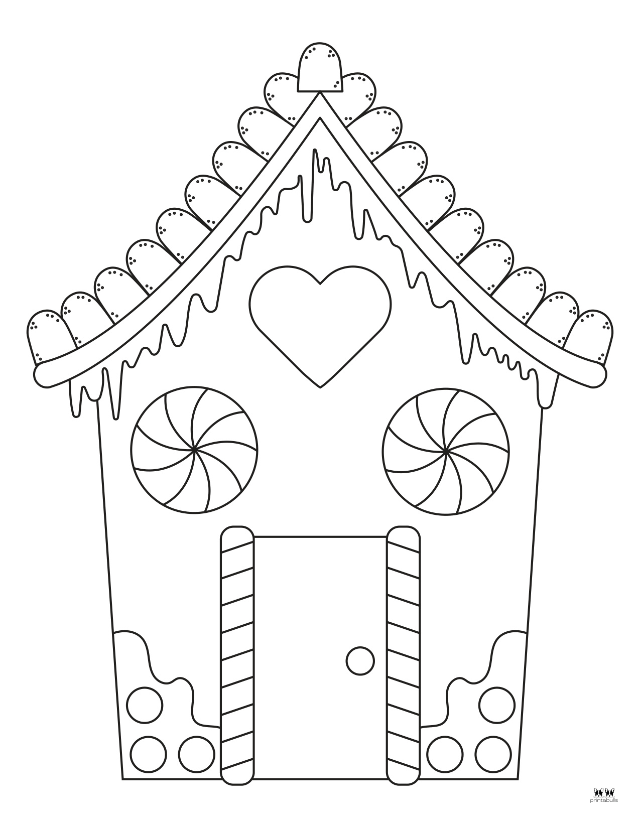 Printable House Coloring Pages coloring page preview