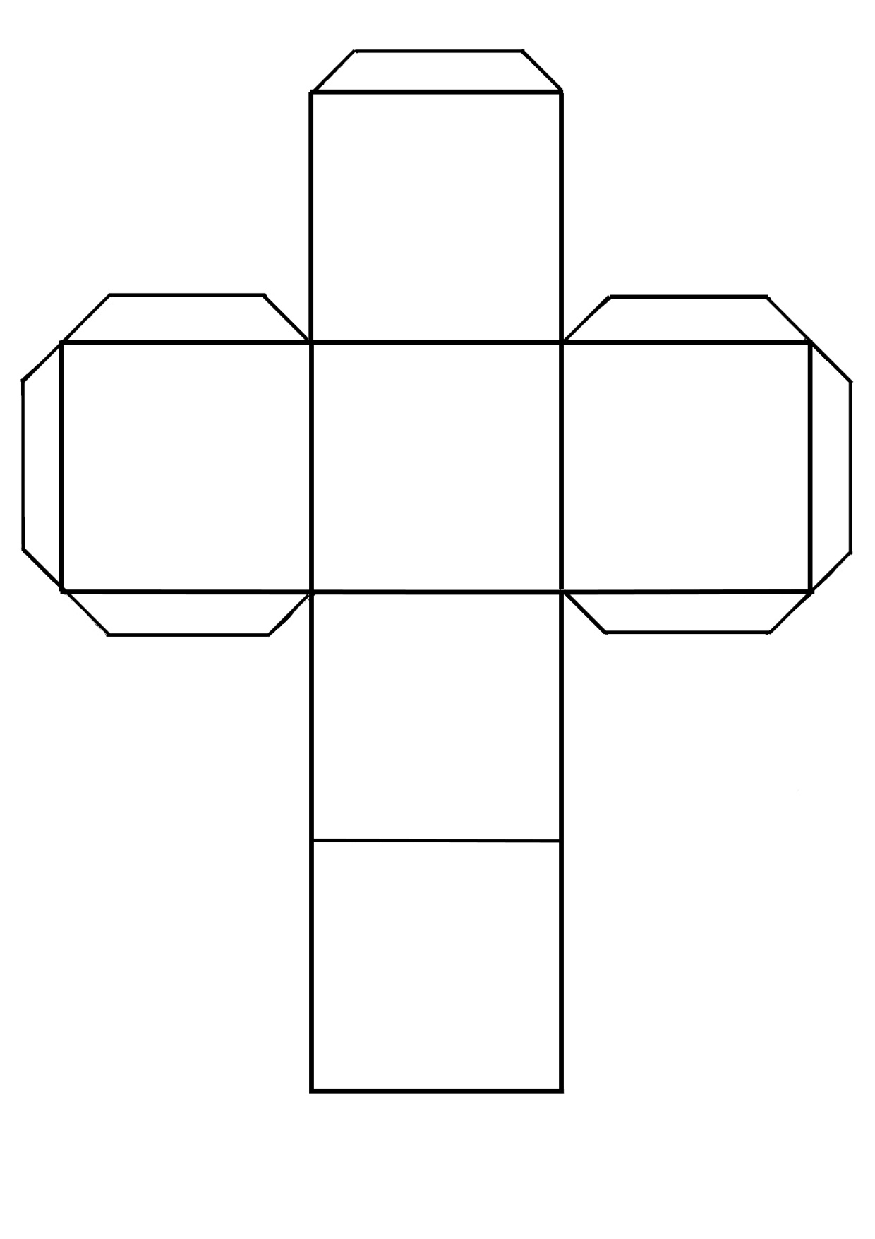 Printable Paper Dice coloring page preview