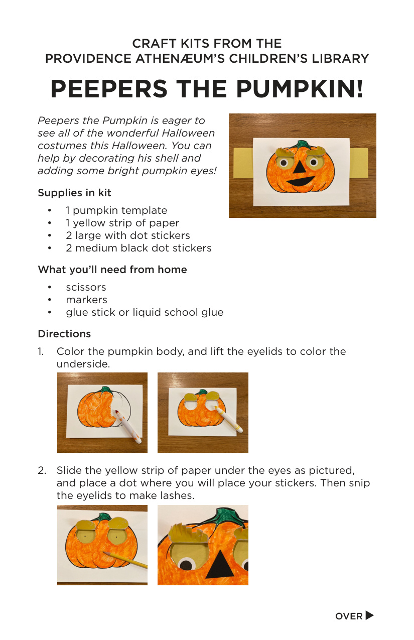 Pumpkin Decorating Kits coloring page preview