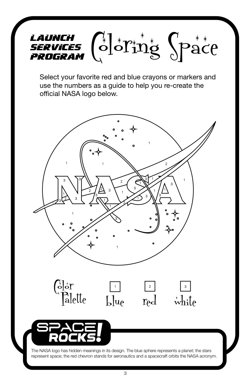 Space Coloring Pages For Kids coloring page preview