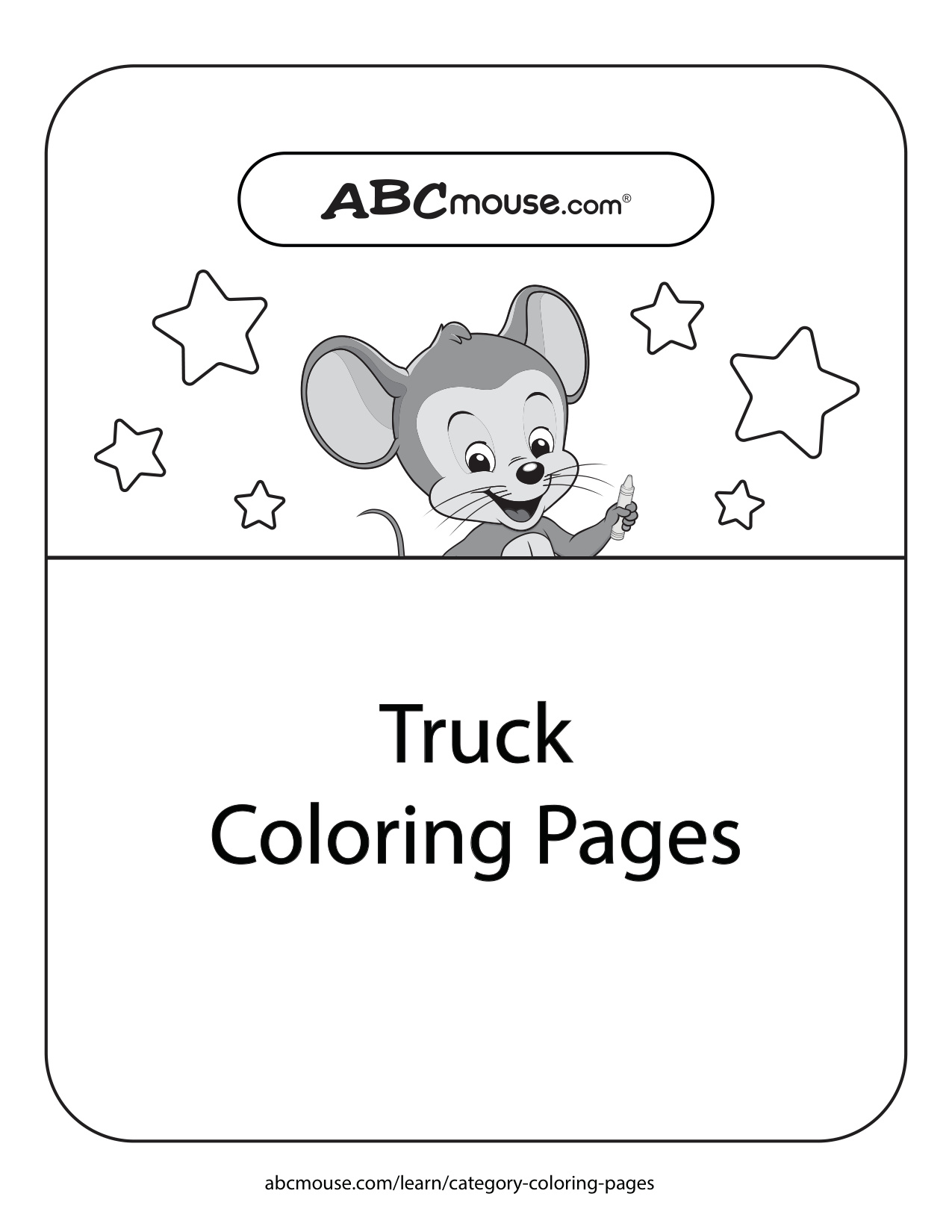 Trucks For Coloring coloring page preview
