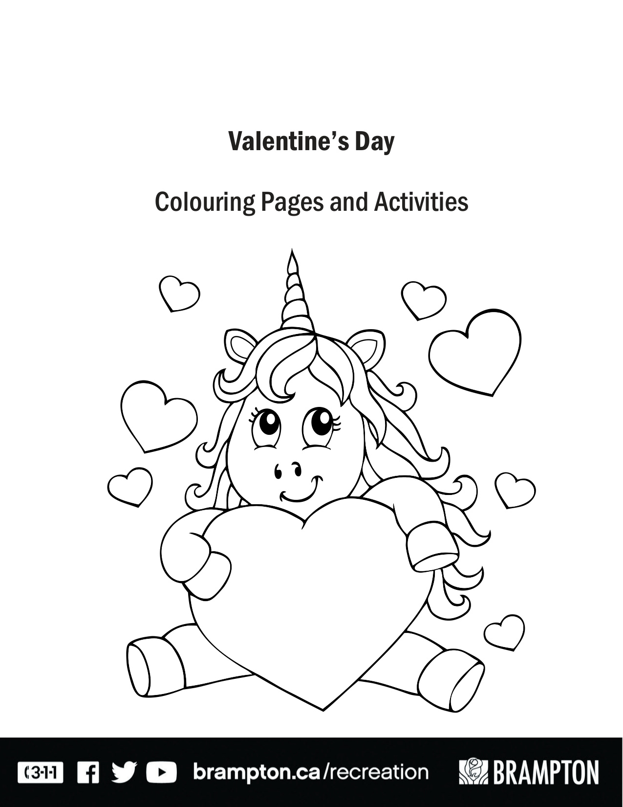 Valentines Day Colouring Pages coloring page preview