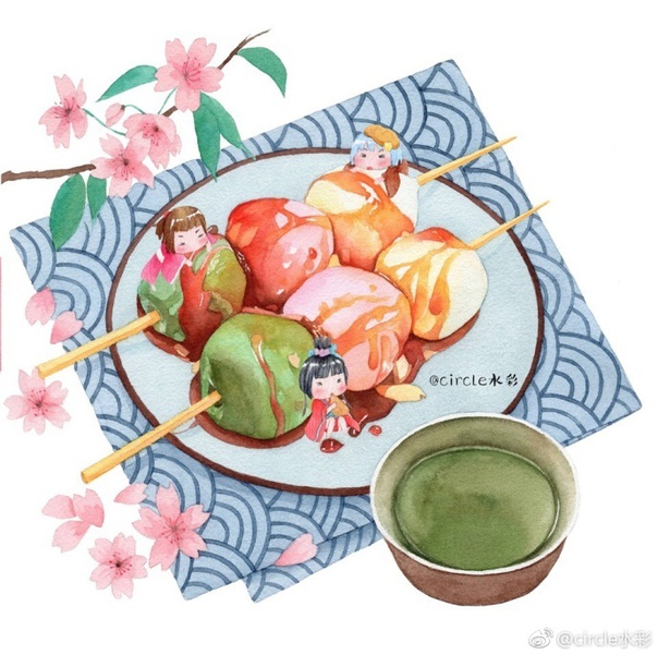 circle水彩