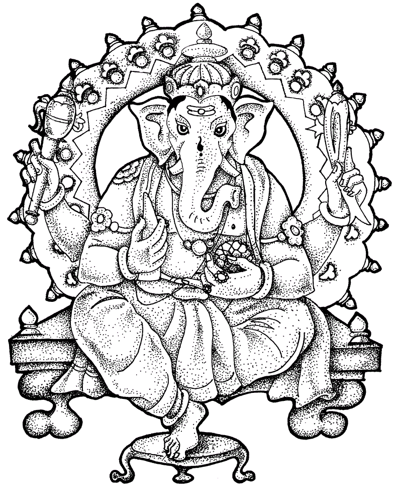Sketch Ganpati Drawing