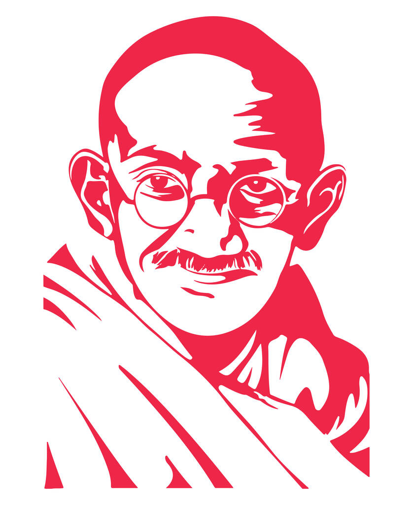 Gandhiji Sketch Drawing