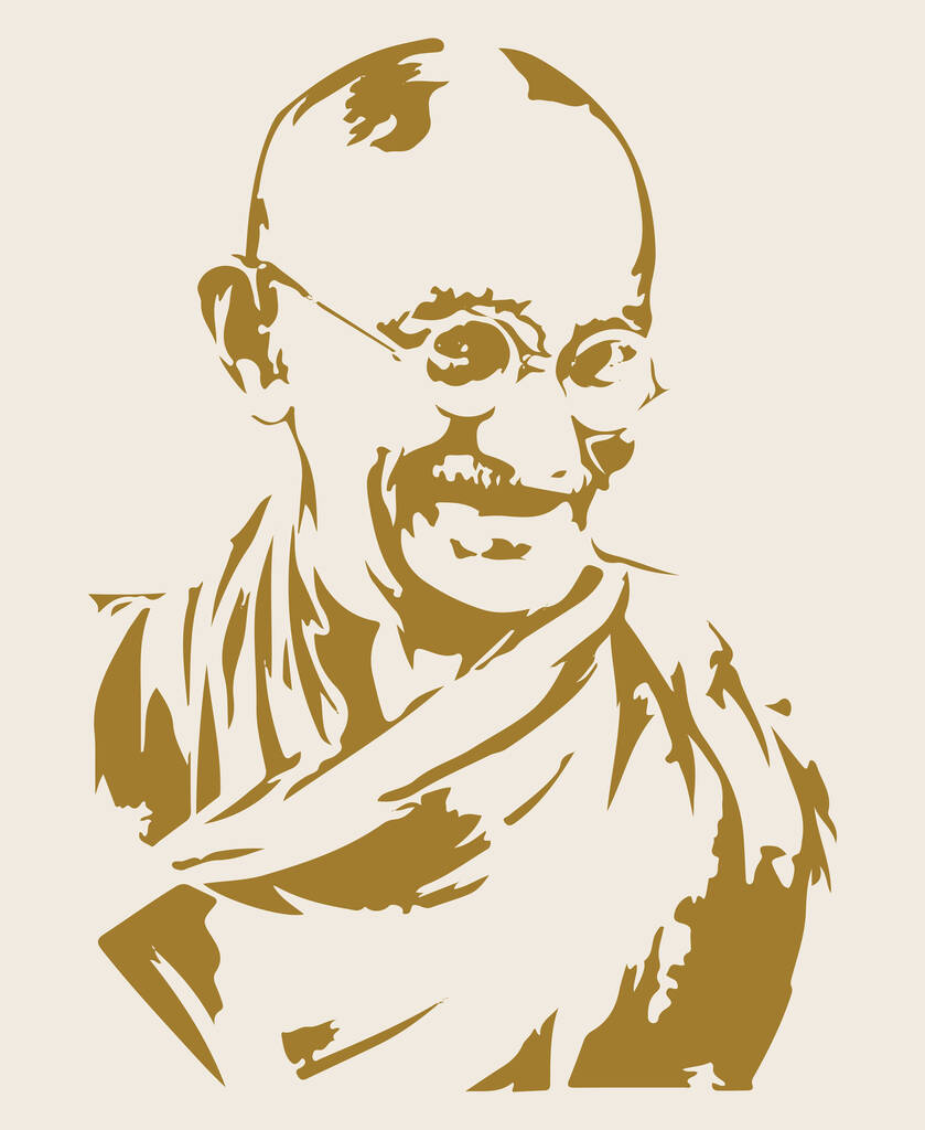 Sketch Mahatma Gandhi Drawing