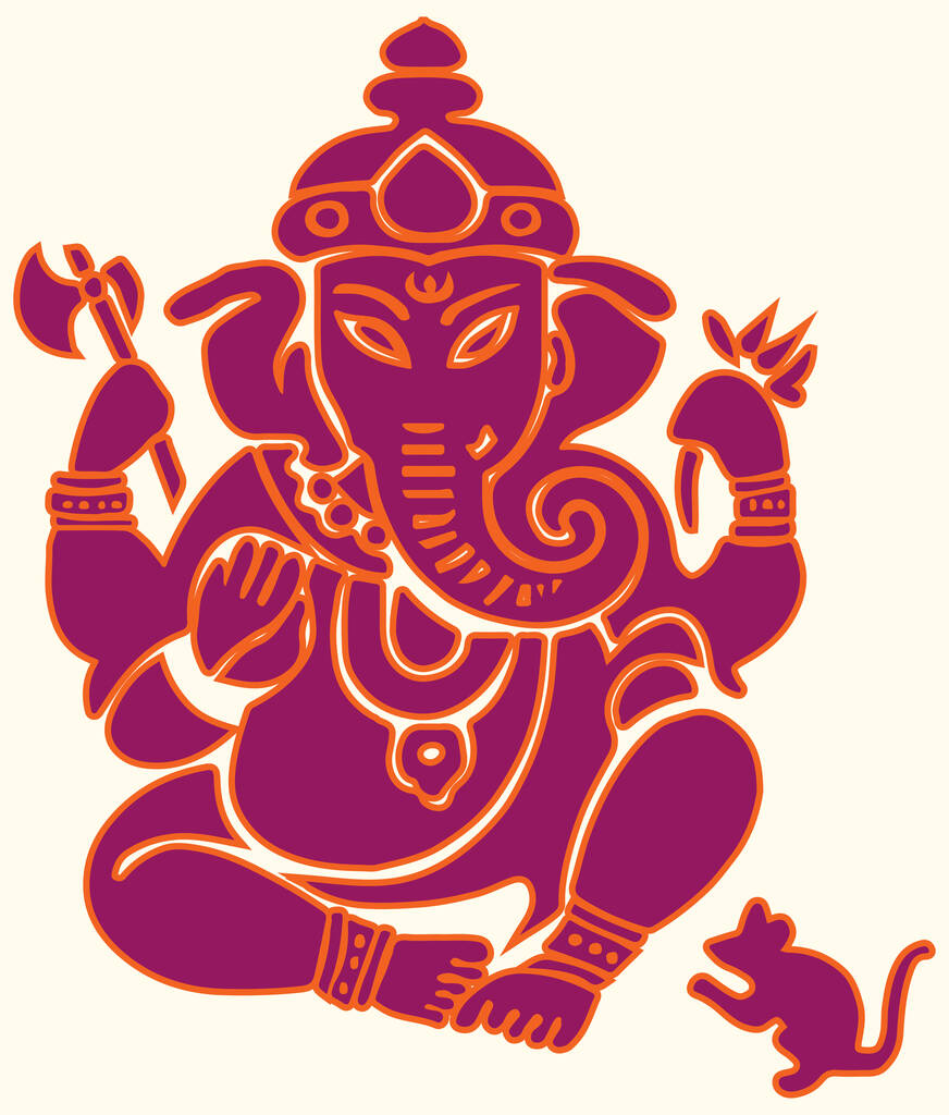 Ganesh Sketch Drawing