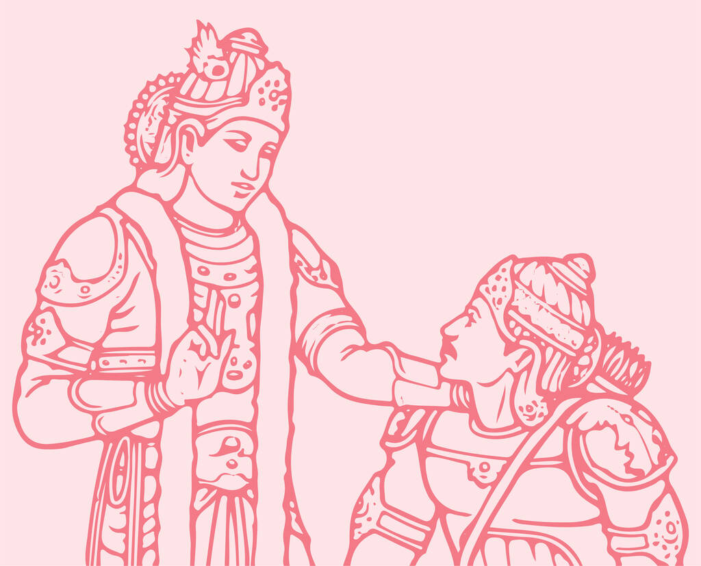 Krishna Drawing Sketch